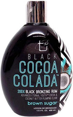 (400ml) - Tan Incorporated Black Cocoa Colada 200X Black Bronzer (400ml)