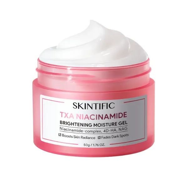 SKINTIFIC TXA Niacinamide Brightening Moisture Gel – Hydrating & Dark Spot Fading Face Cream