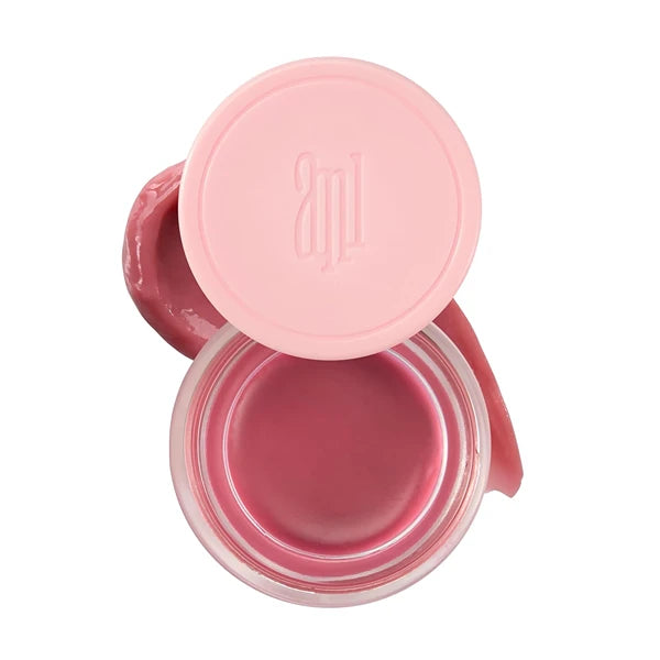 ANILLO Rose Glow Balm - Korean Tinted Lip and Cheek Balm w/Rose Extract, Shea Butter, Ceramide & Peptide Complex - Glossy and Vegan K Beauty Lip Moisturizer & Cheek Blush (0.18 oz)