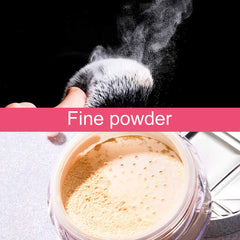 Loose Face Powder, Makeup Finish Powder, Matte Oil Control Loose Powder, Long Lasting Face Cosmetic Powder (Ivory white/24g)