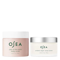 OSEA Mega Glow Duo - Salts of the Earth Body Scrub & Undaria Algae™ Body Butter