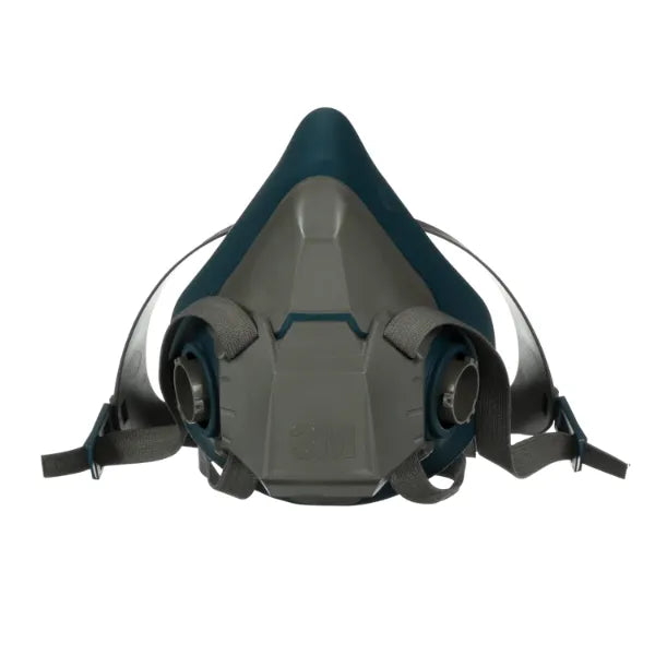 3M Rugged Comfort Half Facepiece Reusable Respirator 6501, NIOSH, Cool Flow Valve Helps Reduce Heat and Moisture, Silicone Faceseal Provides a Firm Seal, Welding, Sanding, Cleaning, Grinding