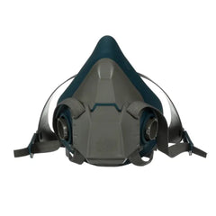 3M Rugged Comfort Half Facepiece Reusable Respirator 6501, NIOSH, Cool Flow Valve Helps Reduce Heat and Moisture, Silicone Faceseal Provides a Firm Seal, Welding, Sanding, Cleaning, Grinding