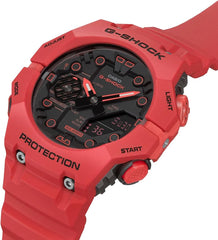 Casio G-Shock Watch - GA-B001-4ADR Black Dial - Red / Black