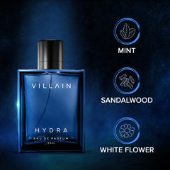 Perfume for Men Villain Hydra Perfume| Long Lasting (Eau De Parfum) (100 ml)