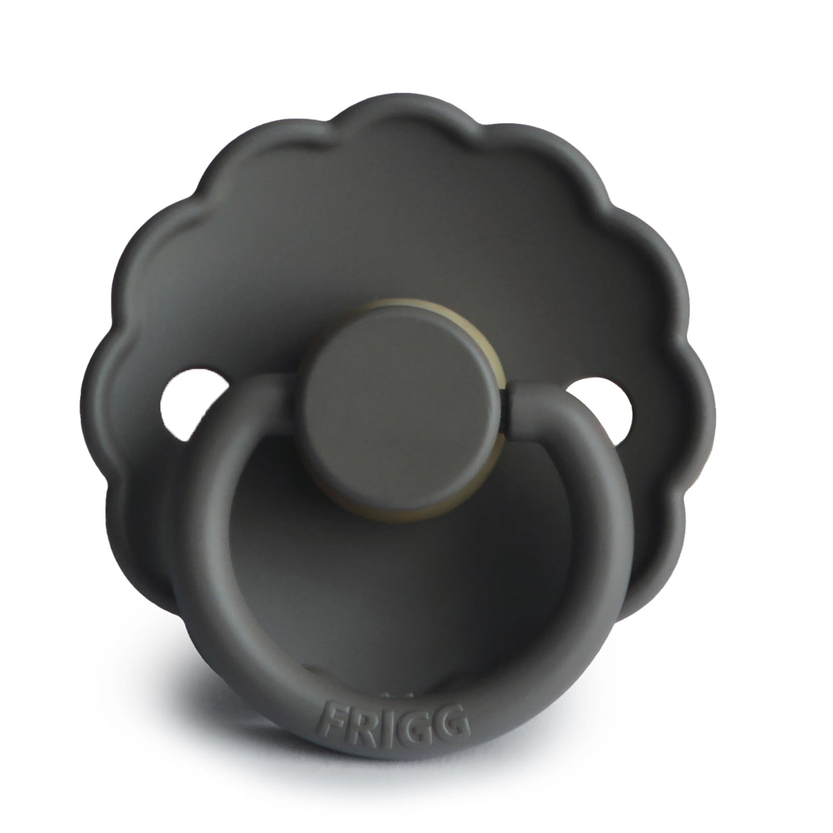 FRIGG Daisy Latex Baby Pacifier 6-18M 1-Pack Graphite - Size 2