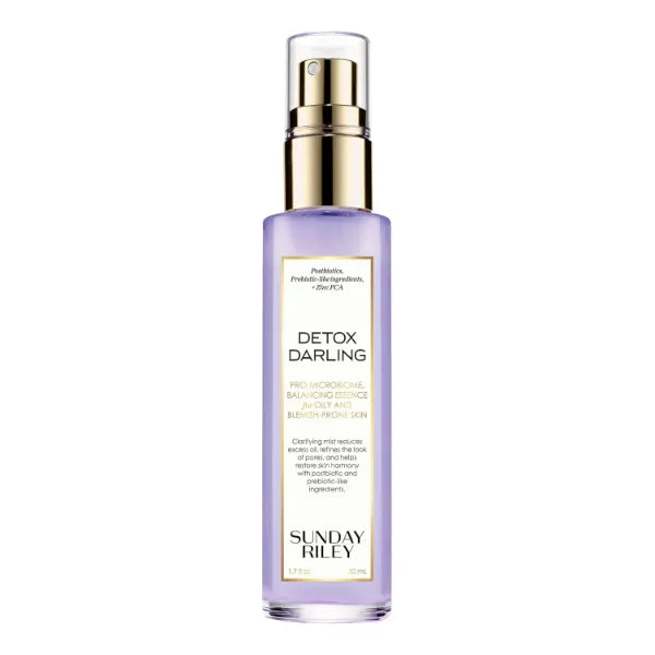 Sunday Riley Detox Darling Balancing Essence Mist for Oily and Blemish-Prone Skin, 1.7 FL Oz