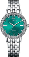 Citizen Quartz Crystal Dial Ladies Watch