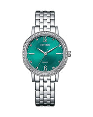Citizen Quartz Crystal Dial Ladies Watch
