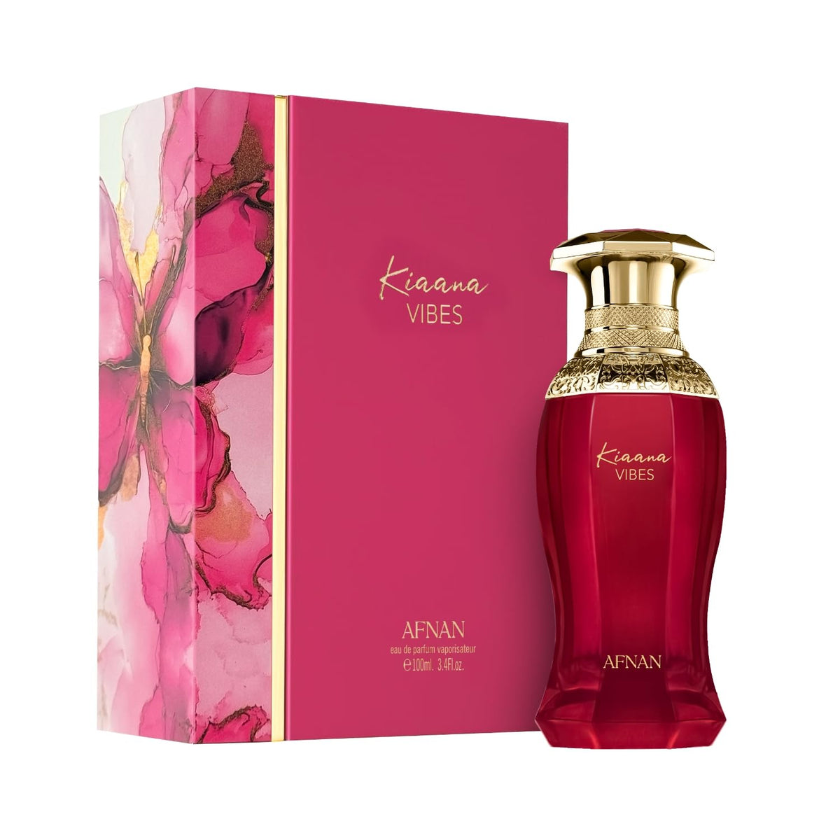 AFNAN Kiaana Vibes Pour Femme Eau De Parfum, 100ml