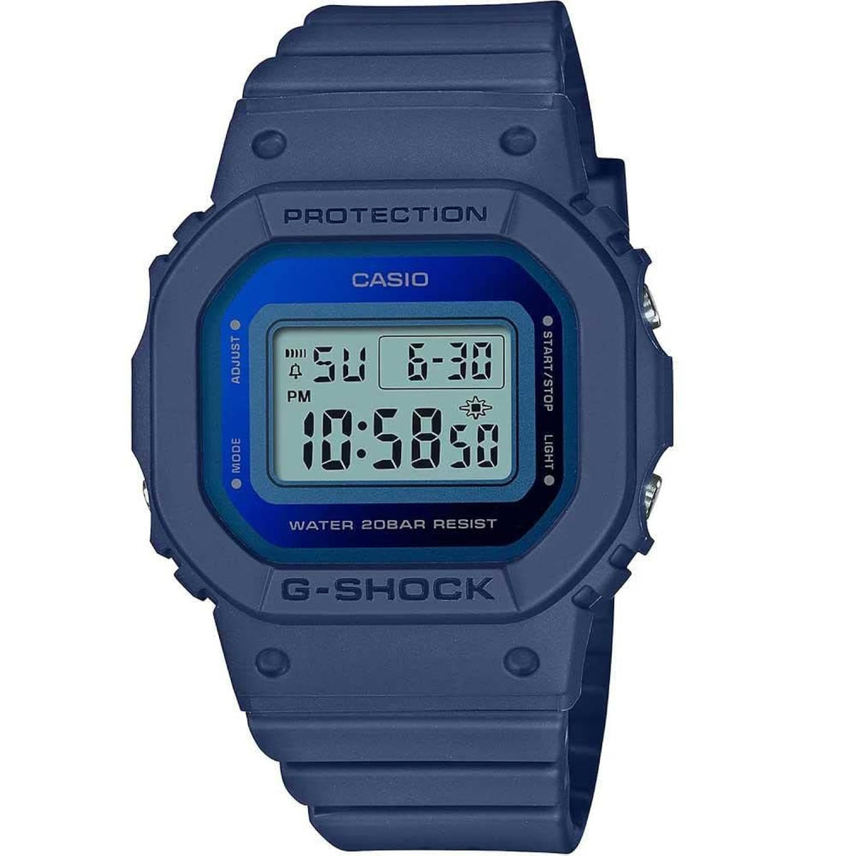 Casio G-Shock Watch - GMD-S5600-2DR blue Dial, Blue Band