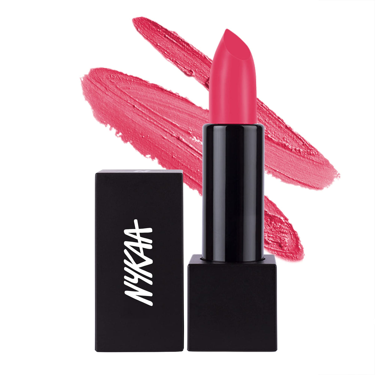 Nykaa So Matte Lipstick (Pink Flirt-09) - Core - Matte finish lipstick with jojoba oil-enhanced formula, long-lasting and lightweight (4.2g)