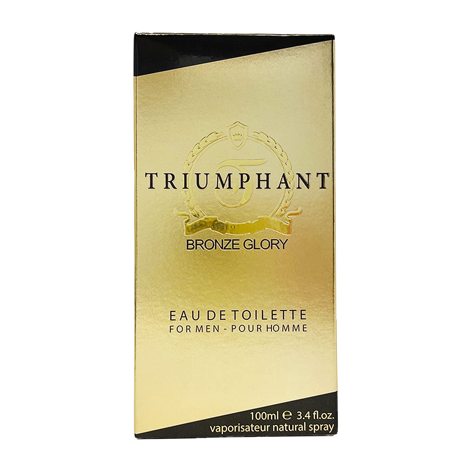 Triumphant Bronze Glory for Men (3.4 oz / 100 ml, Eau de Toilette) Nu Parfum