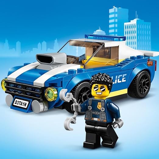 LEGO City Police Highway Arrest 60242 Building Set (185 Pieces)