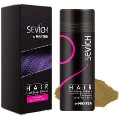 Maxter Hair Fiber for Men and Women - Hide Hair Loss Instantly - 100% Natural Powdered Cotton Microfibers (Blonde 25g)