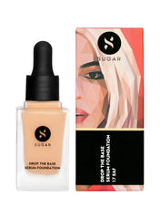 SUGAR Cosmetics Drop The Base Serum Foundation - 17 Raf (Light, Golden Undertone)