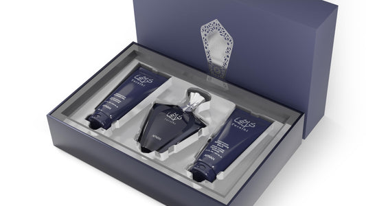 Afnan Gift Set Turati Homme Blue Eau De Perfume 100 ML+Shower Gel 100 ML+After Shave 100 ML|Gift Set For Men
