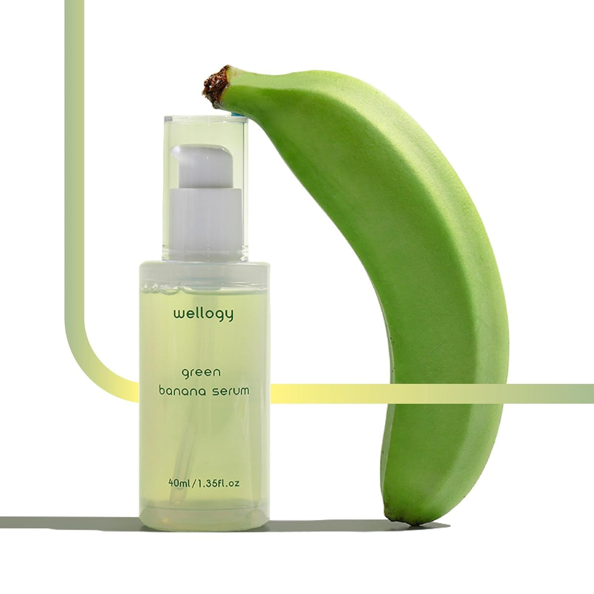 Korean Vitamin C Serum with Niacinamide and Green Banana Extract | Korean Skincare Face Moisturizer, Vegan with Lightweight Formula, Natural Tint | 40ml