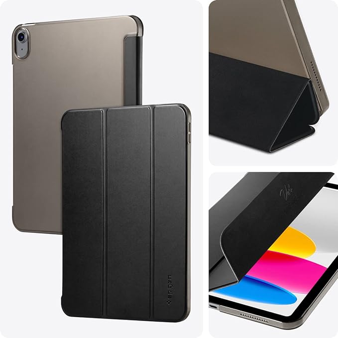 Spigen Bundle Pack - Smartfold Case with Screen Protector for iPad Air 4 - 10.9 Inch