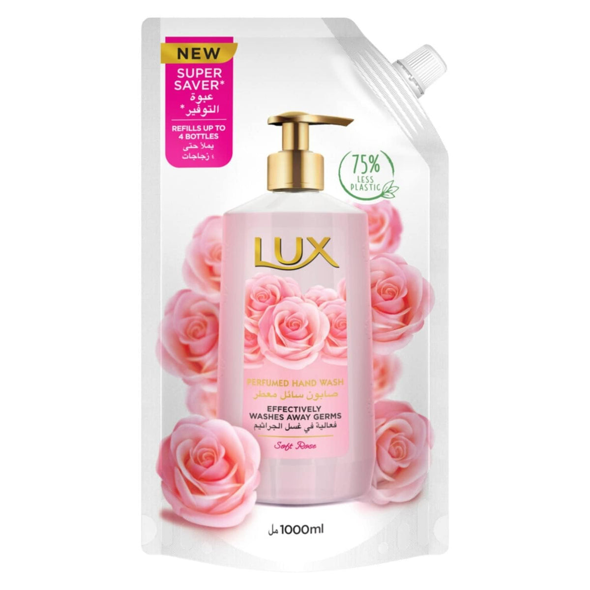 Lux Soft Rose Refill Perfumed Handwash 1kg