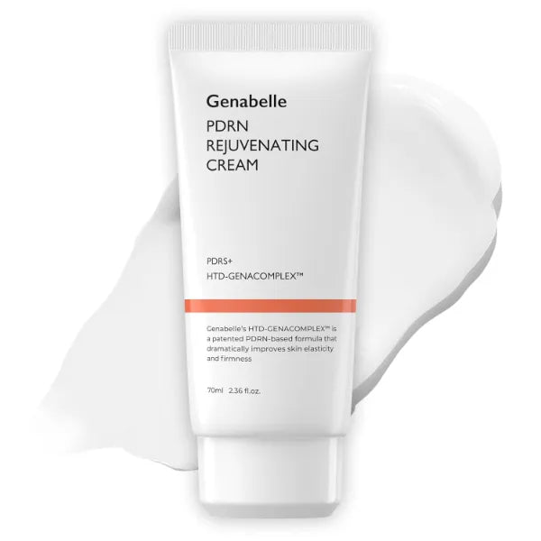 Genabelle PDRN Rejuvenating Cream - Lightweight Moisturizer with Original PDRN, CICA, Hyaluronic Acid - Nourishing, Hydrating, and Soothing Formula - 2.36 fl.oz