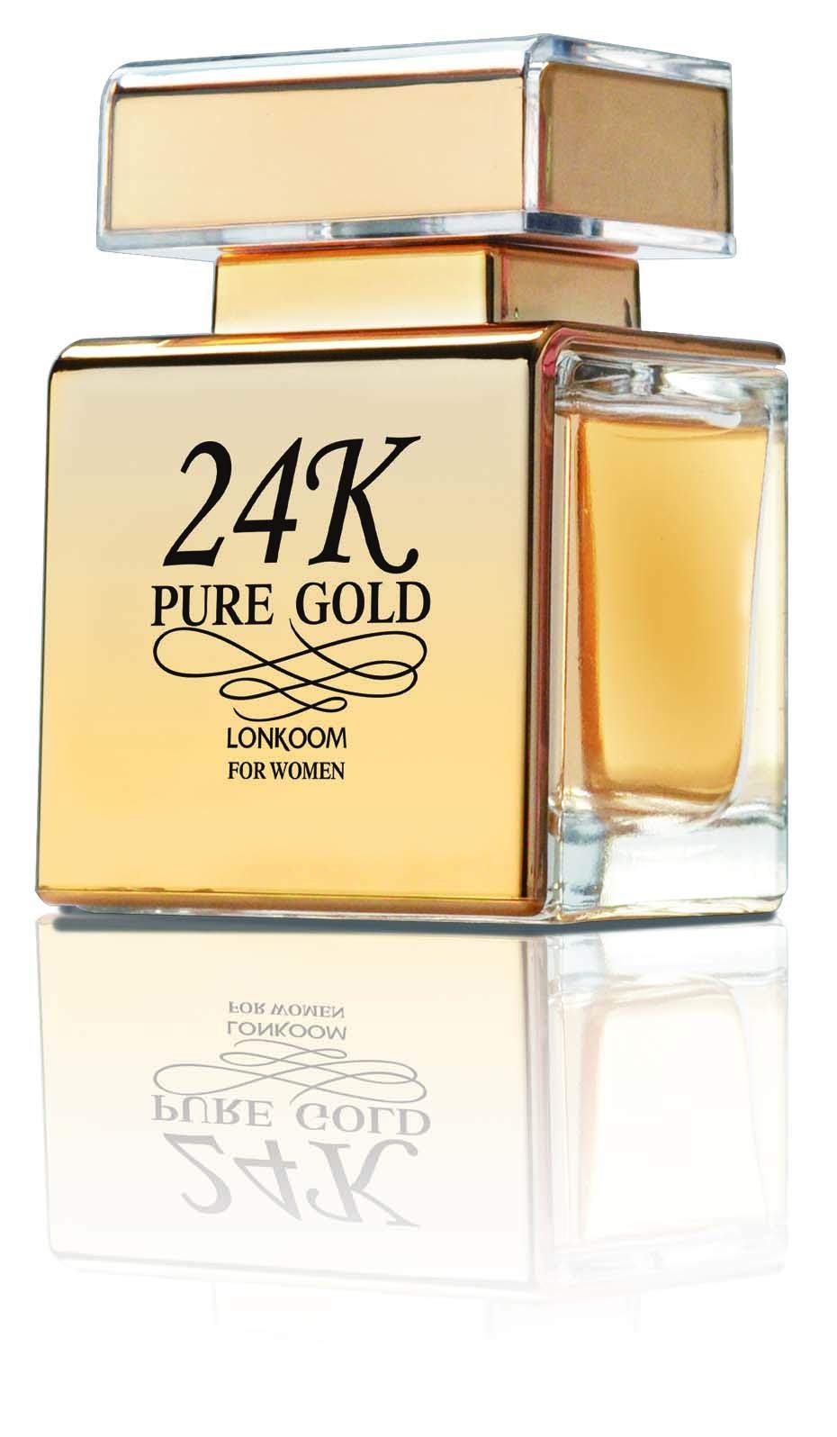 LONKOOM 24K Pure Gold For Unisex 100ml - Eau de Parfum