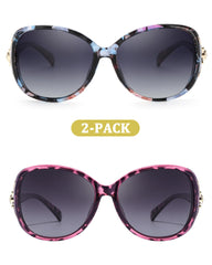 FIMILU Sunglasses for Women Trendy Polarized Sunglasses Oversized Big Sun Glasses Ladies Shades UV Protection