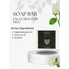 Soap Friends Premium Bar for Men | 130g Musk for Daily Cleansing with Elegant Aroma by - Luxurious Men's with Rich Musk Scent for Deep Cleansing