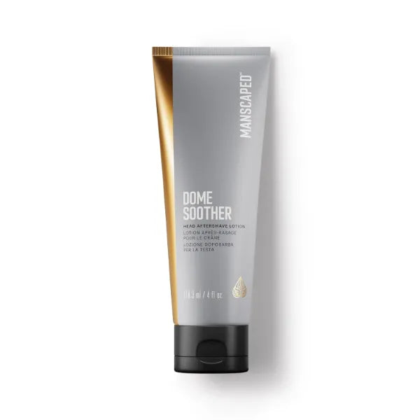 MANSCAPED Dome Soother Men’s Head Aftershave Lotion – Infused with Aloe & Colloidal Oats for Soothing & Hydrating Scalp Skin, Quick Absorbing & Dries Clear Relieving Post-Shave Discomfort, 4 fl. Oz