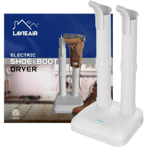 LAVIEAIR Boot & Shoe Dryer – No-Heat, Silent Drying for Boots, Sneakers & Gloves with Deodorizing Function
