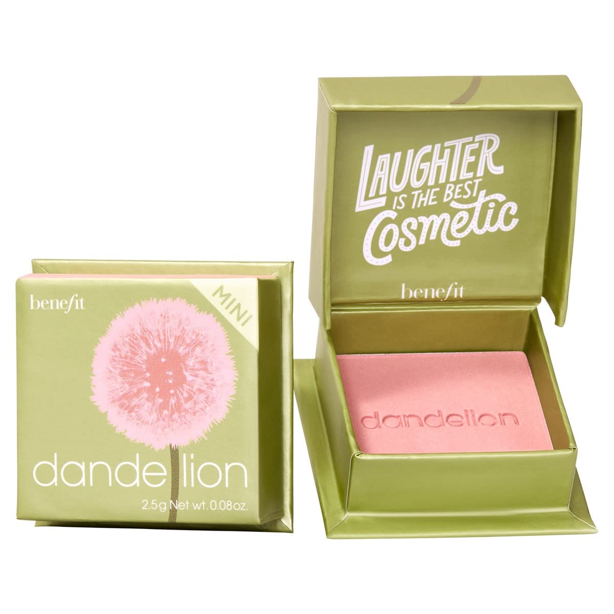 Benefit TRAVE-SIZE Blush 2.5g Net wt. 0.08 oz (Dandelion Baby-Pink)