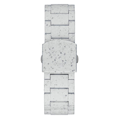 GUESS US Men's White Analog Watch