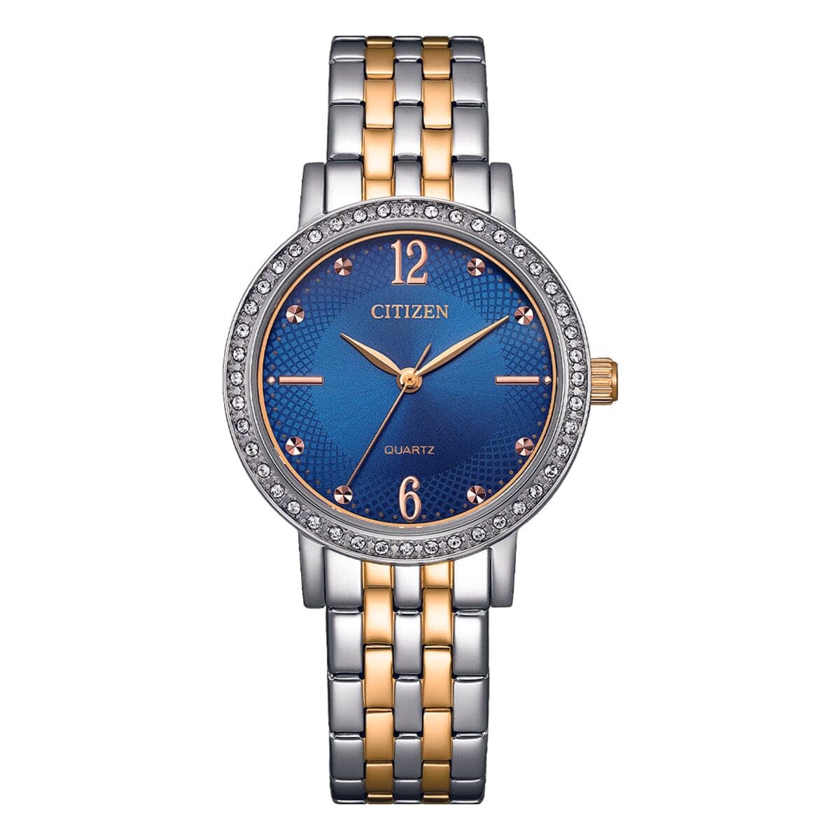Citizen Quartz Crystal Dial Ladies Watch