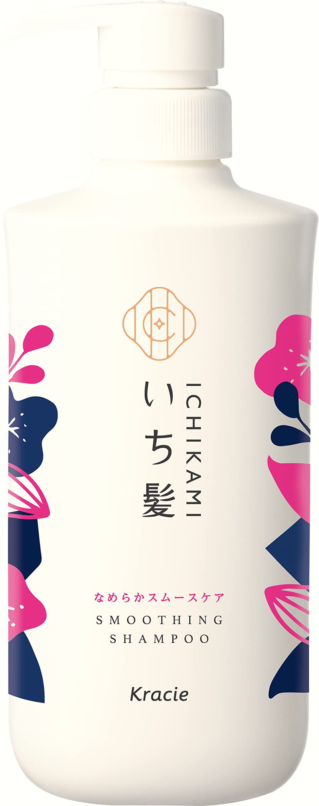 Ichikami Smooth Care Hair Shampoo Pump, Silicone-free, Sulfate-free Shampoo - 480ml