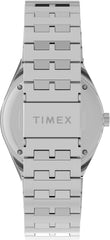 Timex Men's Q GMT 38mm Watch - Black/Silver