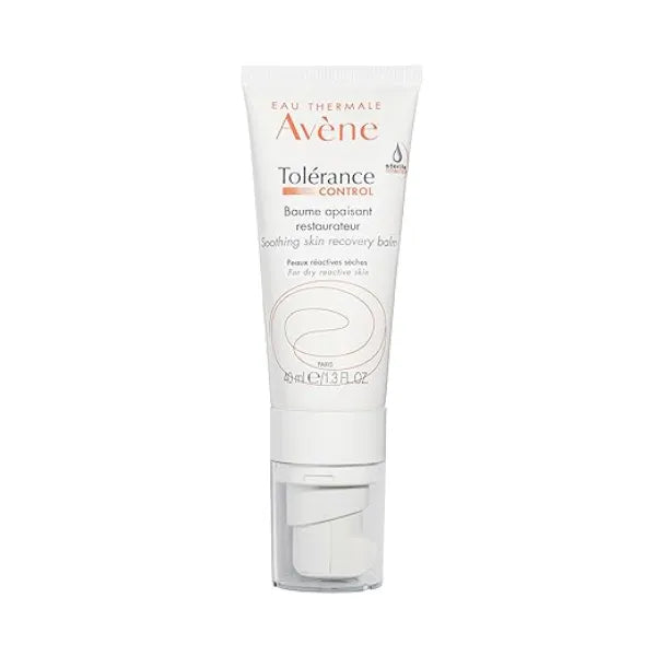 Avène Tolerance Control Soothing Skin Recovery Balm (previously Skin Recovery Cream Rich) New & Improved, Hypersensitive Dry Skin Moisturizer, No Preservative, Non-comedogenic, 1.3 Fl Oz