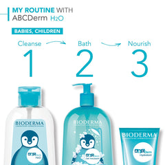 Bioderma - Abcderm - Foaming Gel - Baby Wash - Gentle Cleanser - For The Delicate Skin Of Babies And Children