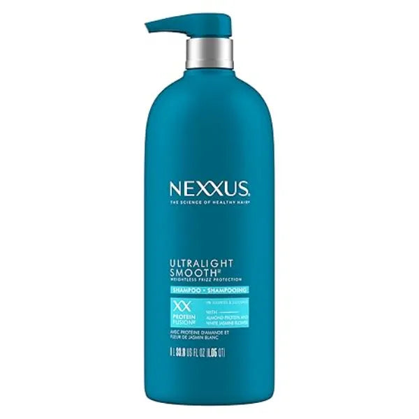 Nexxus Shampoo Ultralight Smooth for Dry & Frizzy Hair Sulfate Free 33.8 oz