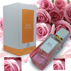 Rose Vanilla Perfume For Women 100ML BY AJYAD