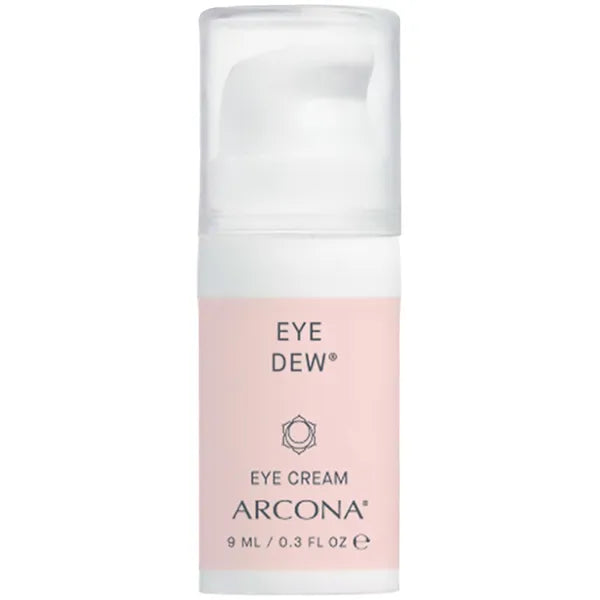 ARCONA Eye Dew - Shea Butter, Hyaluronic Acid + Liquid Crystals Fill In Lines + Wrinkles, Hydrates, Protects - 0.3 oz