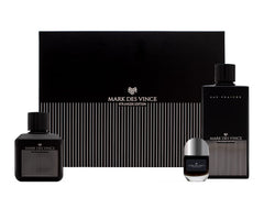 Mark Des Vince Stranger Edition Eau De Parfum Gift Set For Men EDP 100ML + Eau Fraiche 200ML + Concentrated Perfume 15ML (Pack of 3)