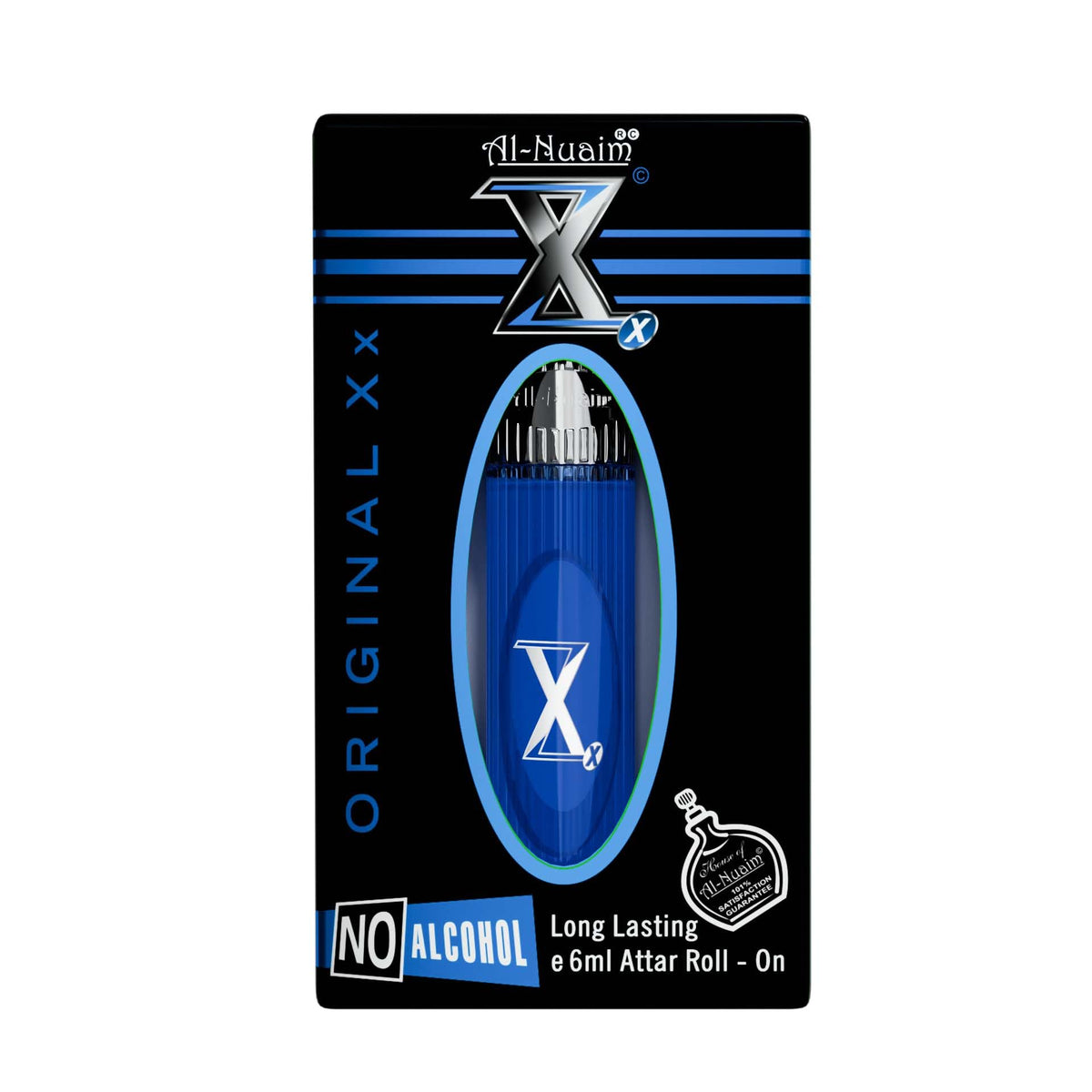 Original Xx Alcohol Free Attar Roll On for Men & Women - Pack of 4 (6ml Each) | Exquisite & Long Lasting Fragrance