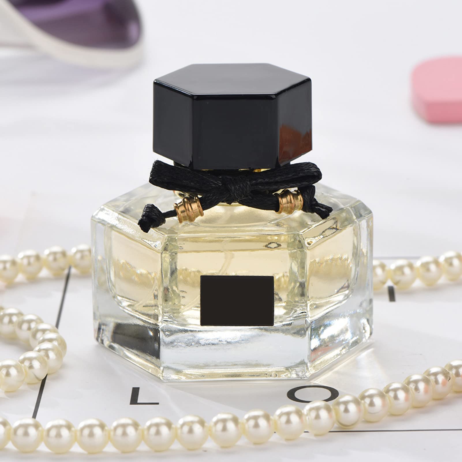 Women Perfume with Gift Packaging, Flowers and Wind Floral Atomizer Perfume, Glass Bottle Dancing Lady Fabulous Fragrance Perfume (8 x 8 x 6.5cm)(426 Pale Yellow Flower Dance)