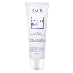 SMIB Lactobio 1'Min Silk Hair Treatment - 100 Billion Postbiotic-Powered Formula for Silky, Healthy Hair–Nourish & Protect -Strengthen & Nourish with Advanced Scalp Care - Korean Formula (2.46 oz)