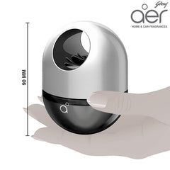 Godrej aer Twist Car Air Freshener Musk After Smoke 45 G, Black
