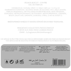 F.Boclet Chypre Eau De Parfum , Ml100, 100ml White