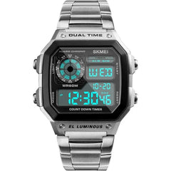 SKMEI  Watch for Men, Digital Sports Waterproof  with Dual Time