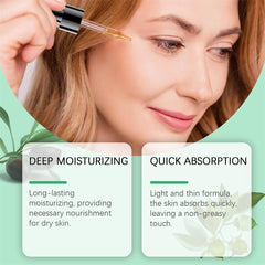 Jojoba Oil Organic Cold Pressed (100ml) – Anti-Wrinkle & Skin Tightening Facial & Body Oil, Hydrating Essential Oil for Skin Care, Massage & Fine Line Treatment