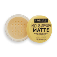 Revolution Relove HD Super Matte Setting Powder 7 g, Banana, Yellow, Pack Of 1