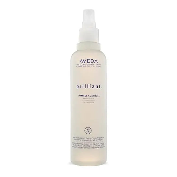 Aveda Brilliant Damage Control Detangling Spray Heat Protection Spray Reduces Damage and Breakage, 8.5 Fl Oz